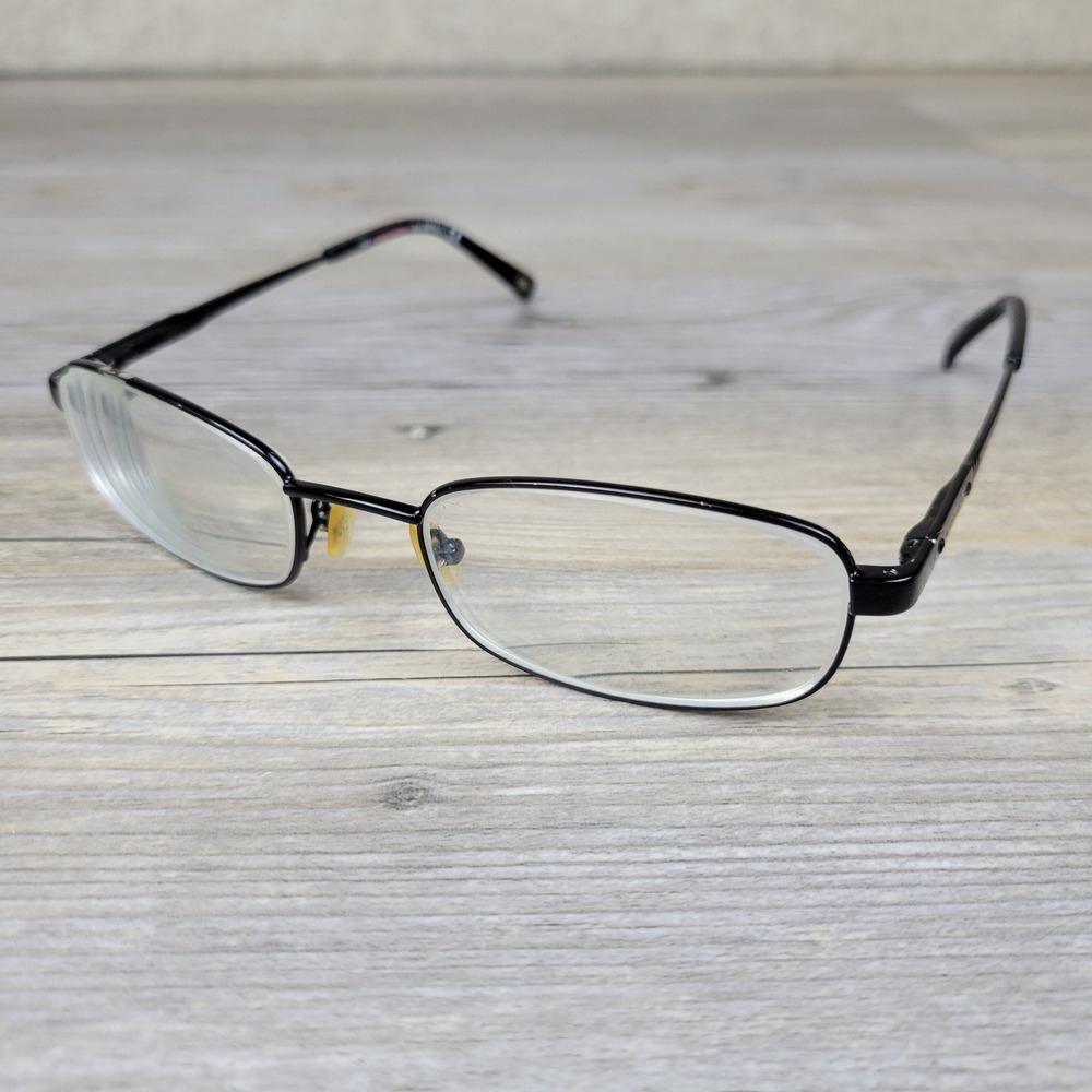 Carrera Eyeglasses CA7573 003 Black Rectangular‎ Metal 52-19-140 Frames Only